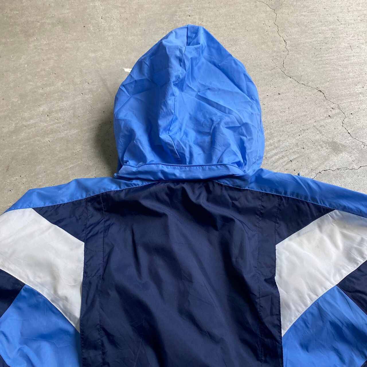 90年代 NIKE ナイキ 切り替え ナイロンジャケット メンズM 古着 90s 
