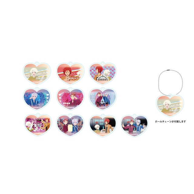 ARROWS＆TrutHいっぱい！アクリルキーホルダー 全10種（トレーディング）