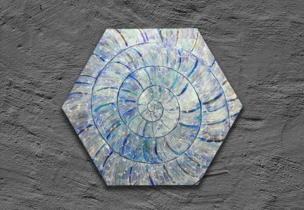 Hydrangea snail | Shiva's art (BASE 絵画・油絵 ) Hydrangea snail | Shiva's art (BASE 絵画・油絵 )