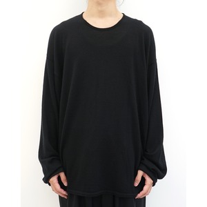 [ISŌ：位相] (イソウ) ISO-088-KNT Cashmere Long-Sleeve Knit