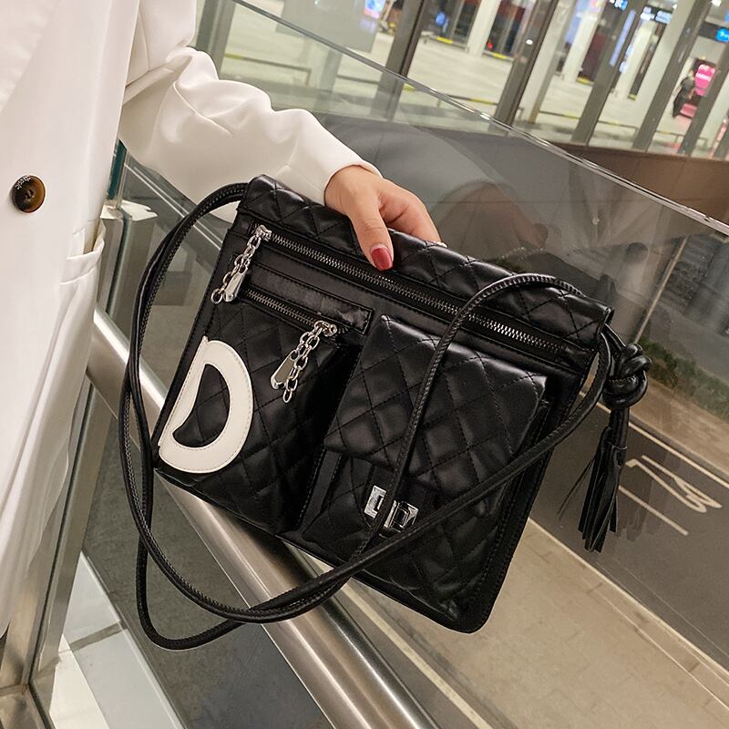 刺繍オータムスタイル 秋物 メッセンジャーバッグ 手作りハンドバック60607057585