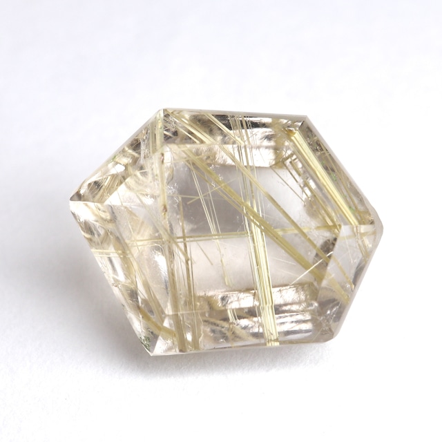 【天然ルチレィテッドクォーツ 6.182ct 】ソーティング付【D444】