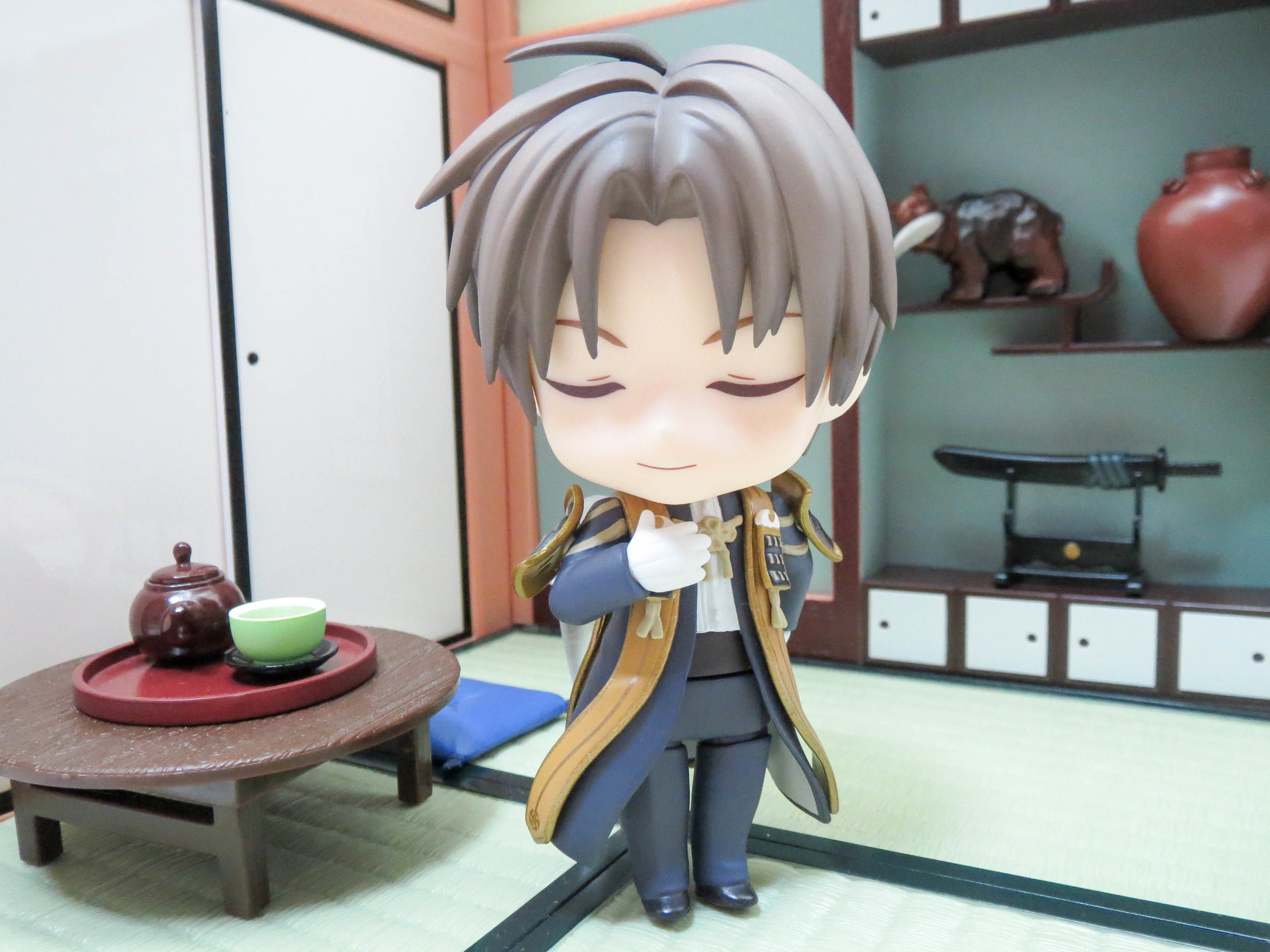 ねんどろいど&もちもちマスコット　へし切長谷部セット 再入荷（A−ランク）【617】 へし切長谷部 髪パーツ ショート