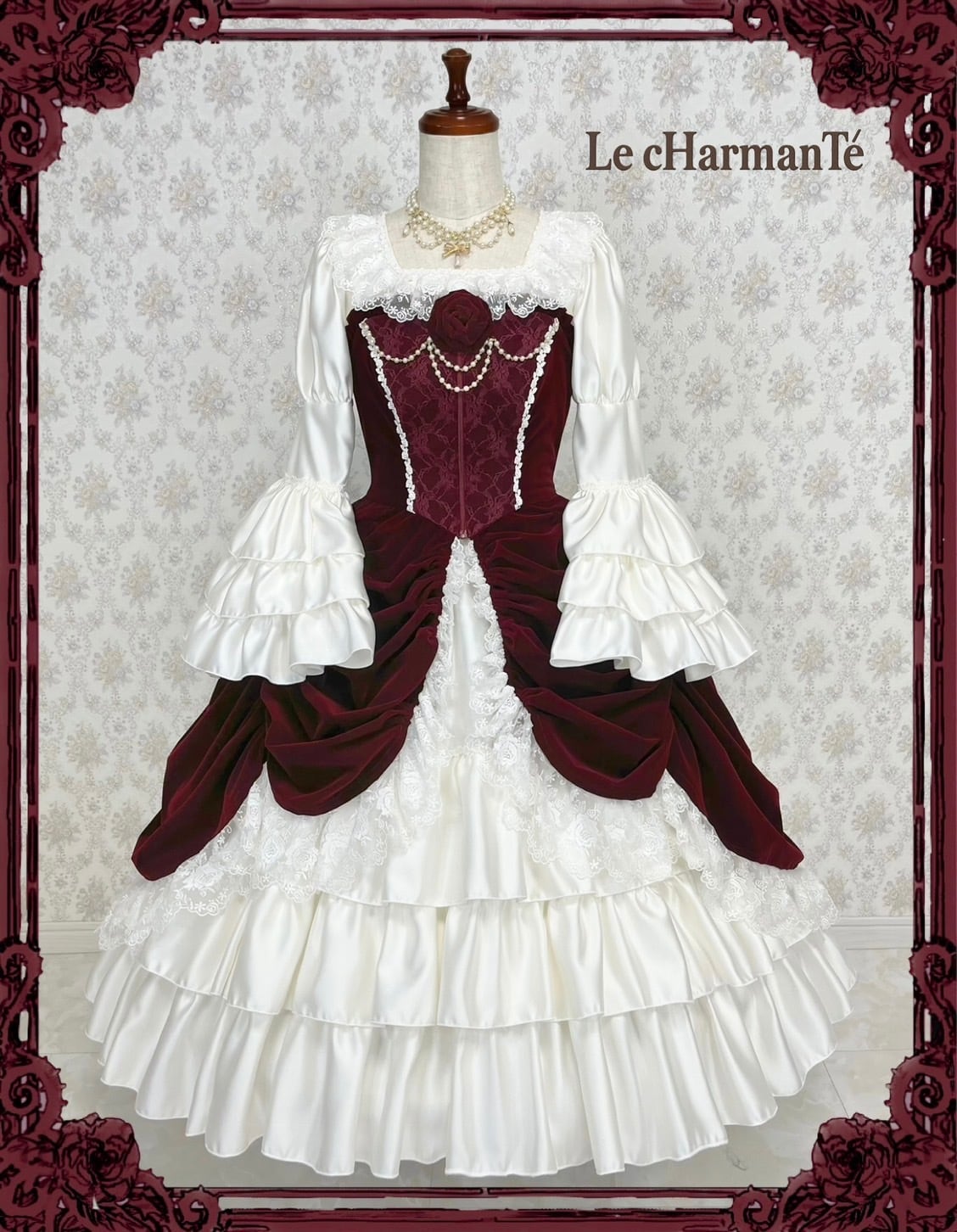 Le cHarmanTé marcHenTica ブランシュアンダードレス Le cHarmanTé（ル・シャルマンテ）