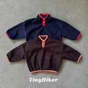 〖取寄〗韓国子供服 / 26winter / TinyHiker / プチドットフリースT / キッズ *XS~XL*
