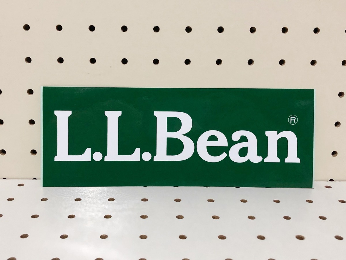 [DEADSTOCK 00s]L.L.BEAN BIG LOGO DECAL | TECH