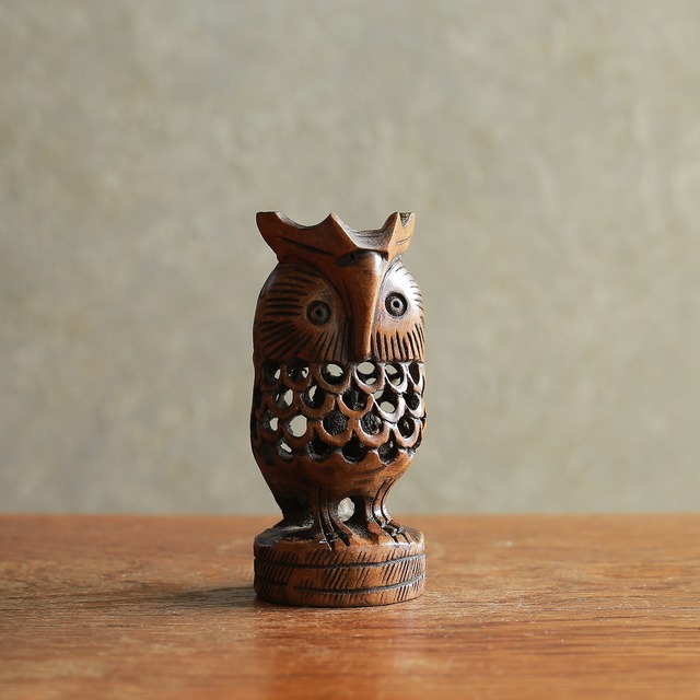 インドからやってきた透かしフクロウ 4