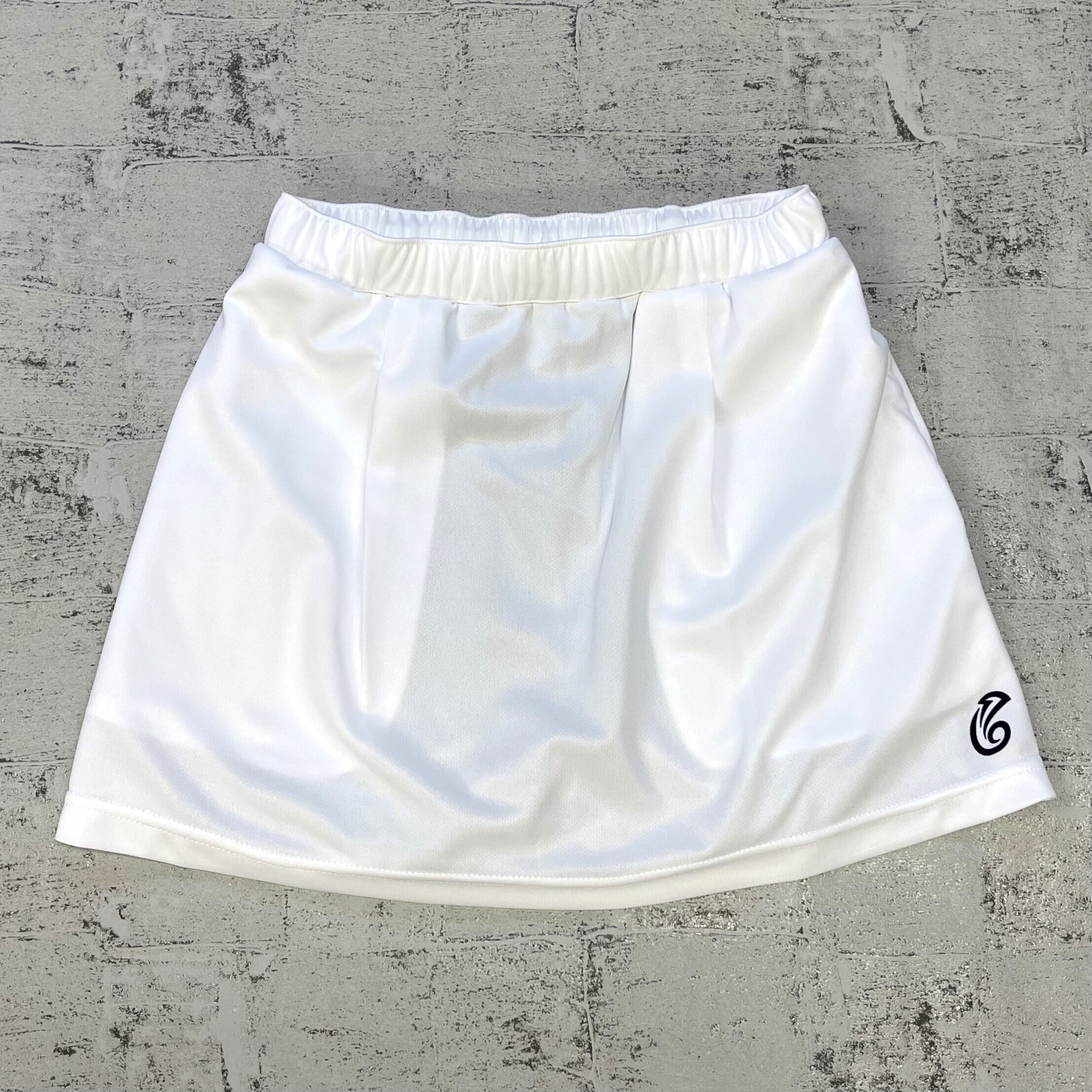 ジュニア 女子 スコート 25JLSKA【white】