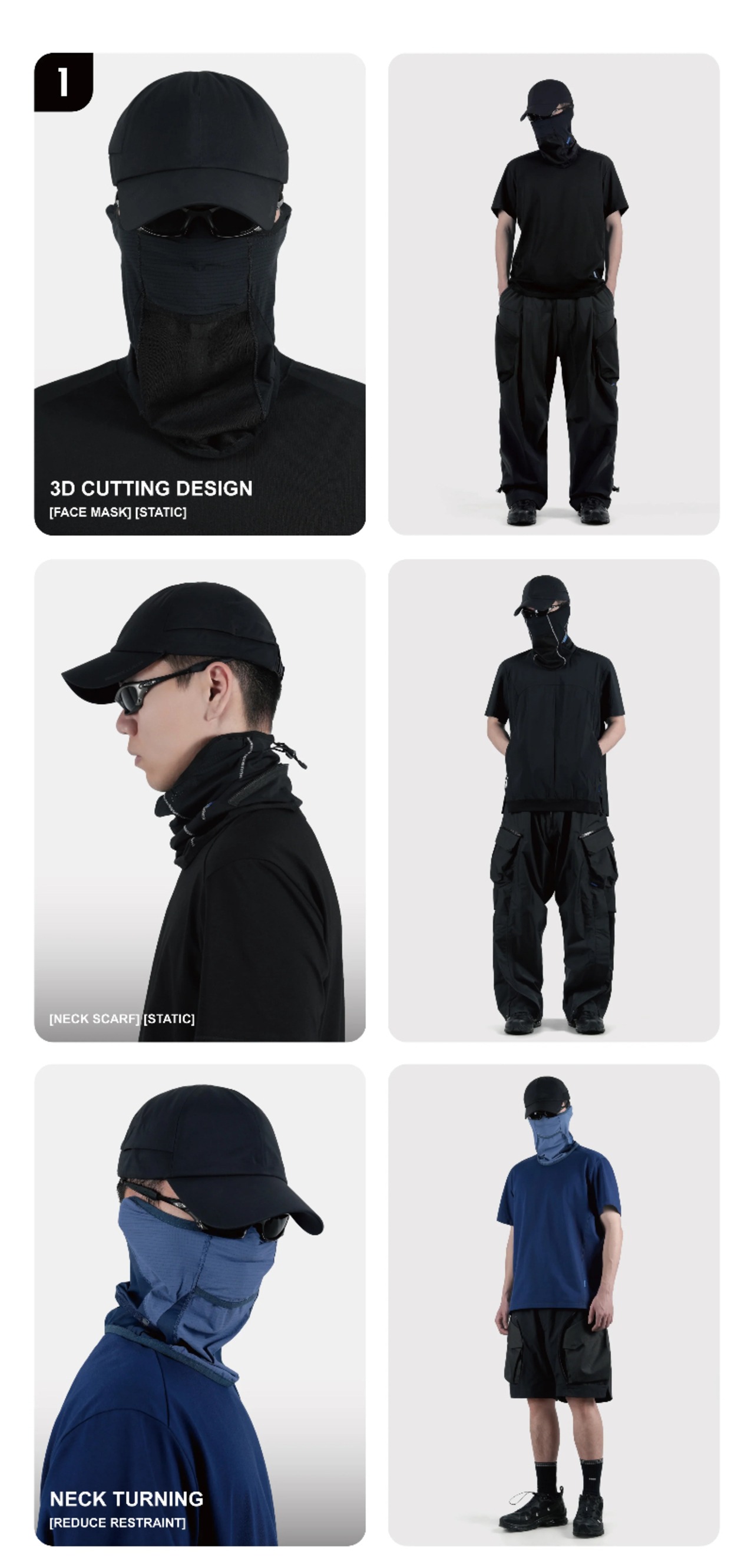 REINDEE LUSION 26SS 2in1  3Dカッティング フェイスマスク
