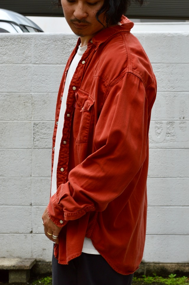 BIGMIKE SANFORIZED USA "Classic Black Chambray Shirts" 2025AW Model ビッグマイク シャンブレーシャツ ブラック