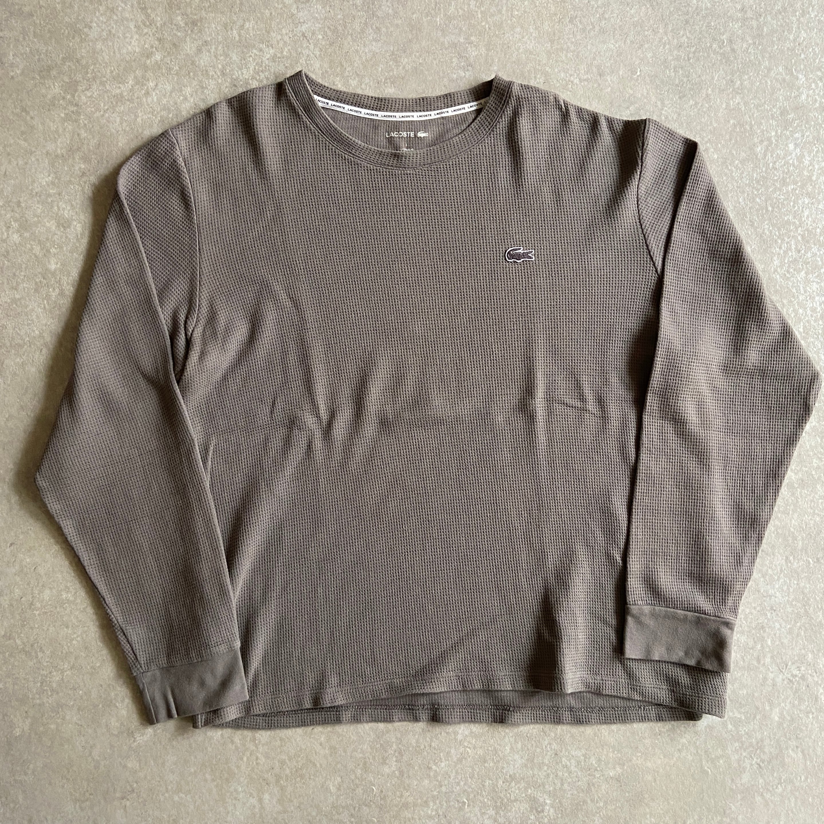 LACOSTE L/S Waffle Tee L H559