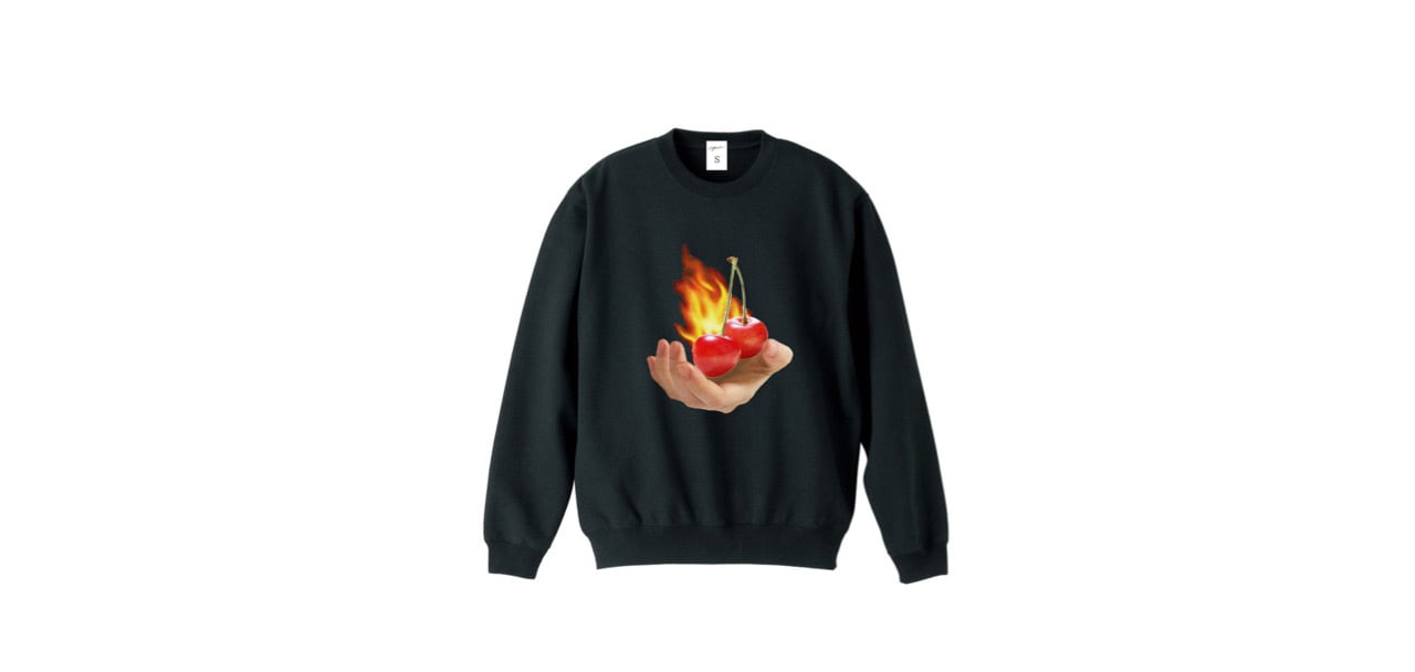 coguchi cherry fire sweat (BK)