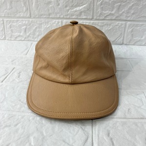 イタリア製 レザーキャップ ユニセックス