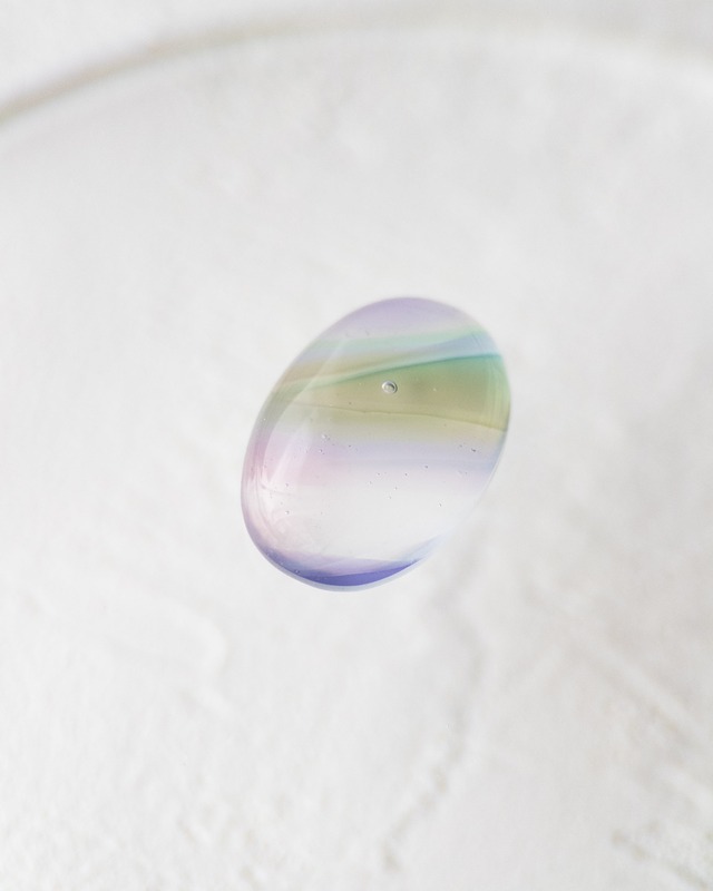 オーバルカボション 18×13mm #44【硝子の宝石】