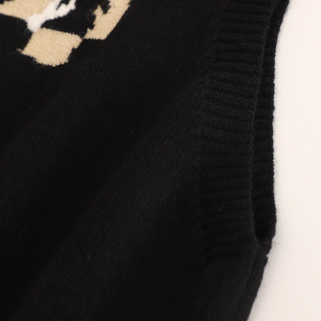 フレンチブルドッグニットベスト　2color　10417