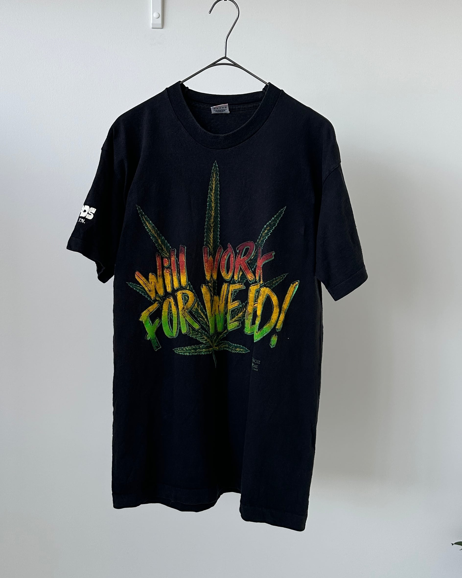 FASHION VICTIM 90s vintage Tシャツ L USA製 Fashion Victim- Vintage 90s L Print T-Shirt made in USA | BEGGARS