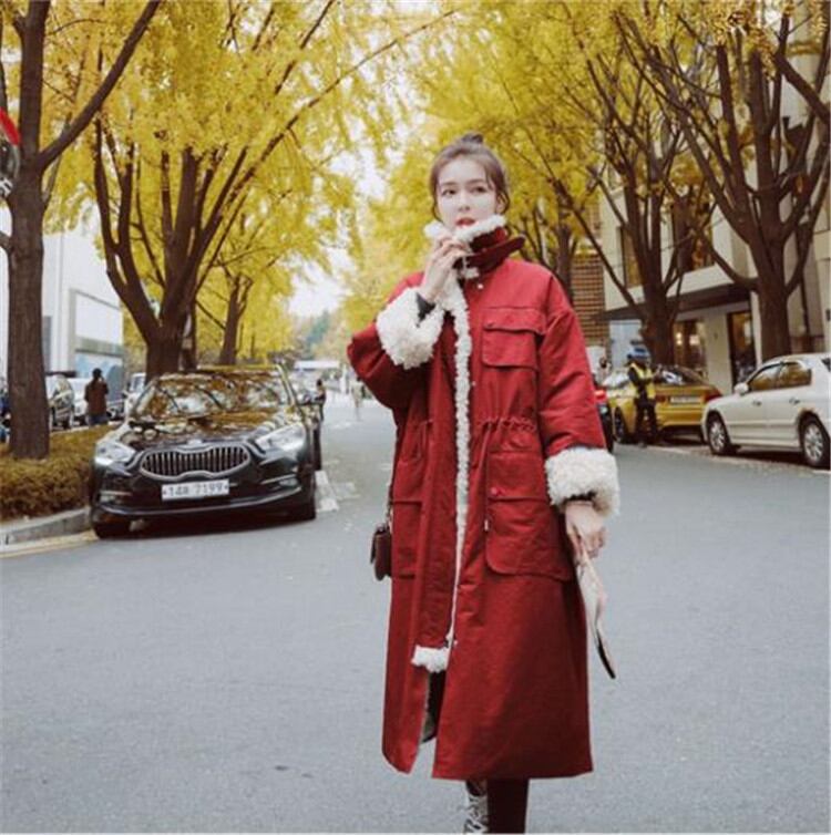 小顔効果も発揮!肌触りも柔らか 通勤する 冬 チェスターコート中・長セクション スリム エレガント 暖かい