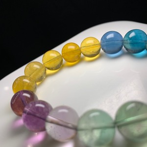 b147 キャンディーフローライトブレスレット