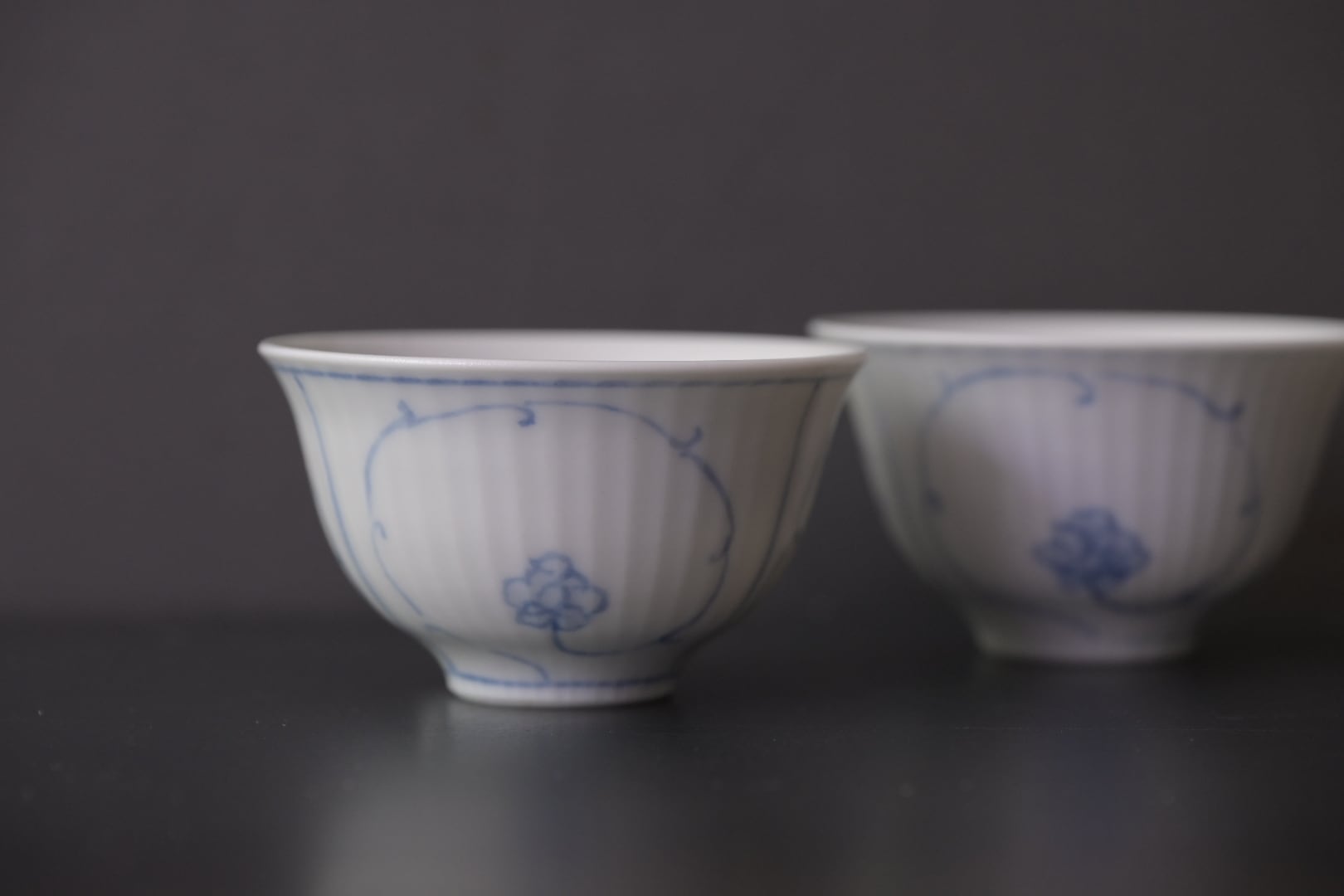 小林千恵 青花茶杯