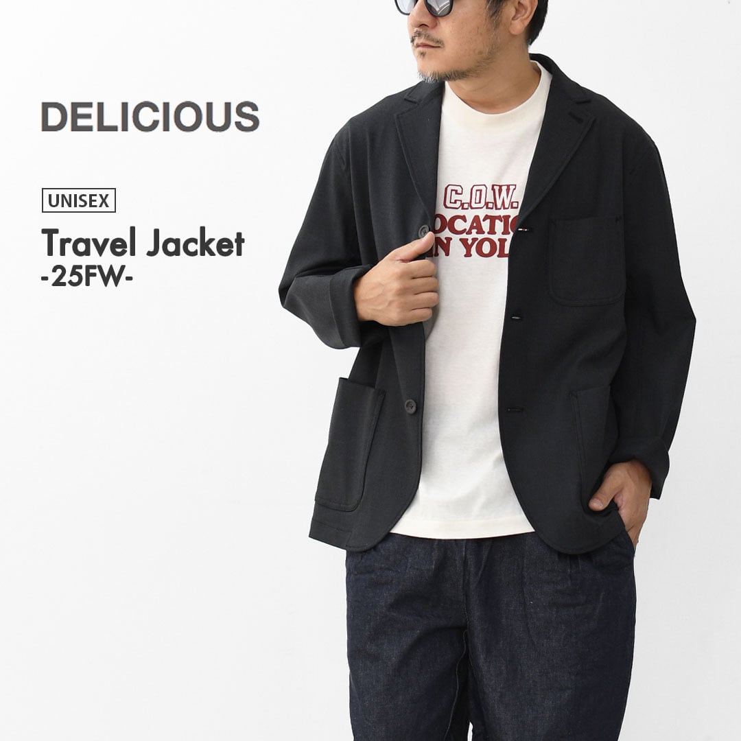 DELICIOUS [デリシャス] Travel Jacket -25FW- [DJ13222]トラベル