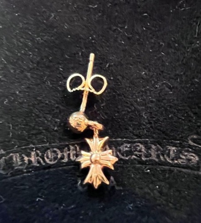 CHROME HEARTS クロムハーツ 22K TNY E CH PLS ピアス