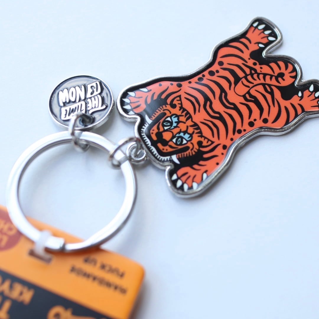 TIBETAN TIGER KEYCHAIN | SPARROWS