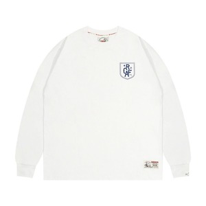 スターレタープリントアメカジロングTシャツ　1088