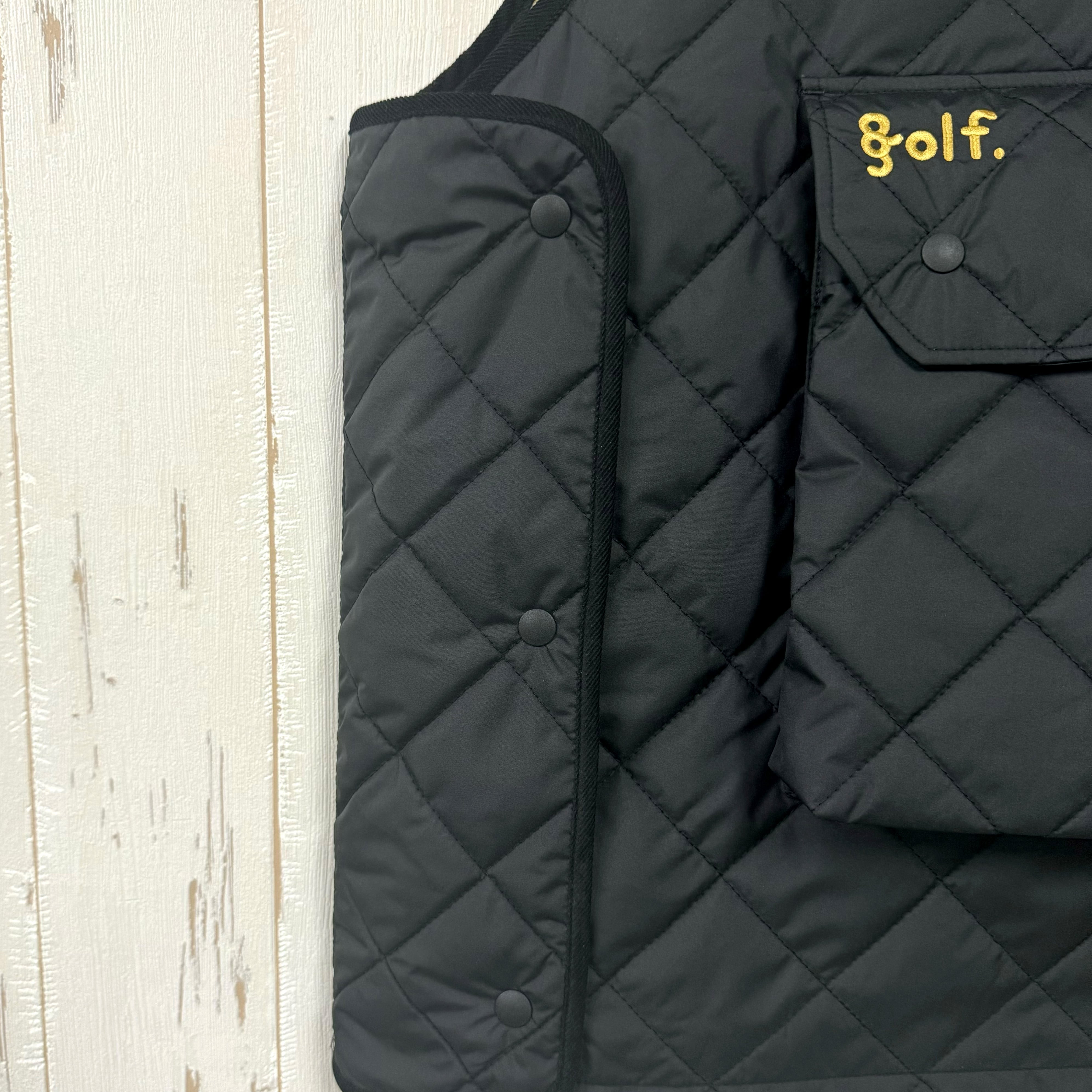 8G QUILTED VEST -BLACK- | 8G SHOOT WEBSTORE