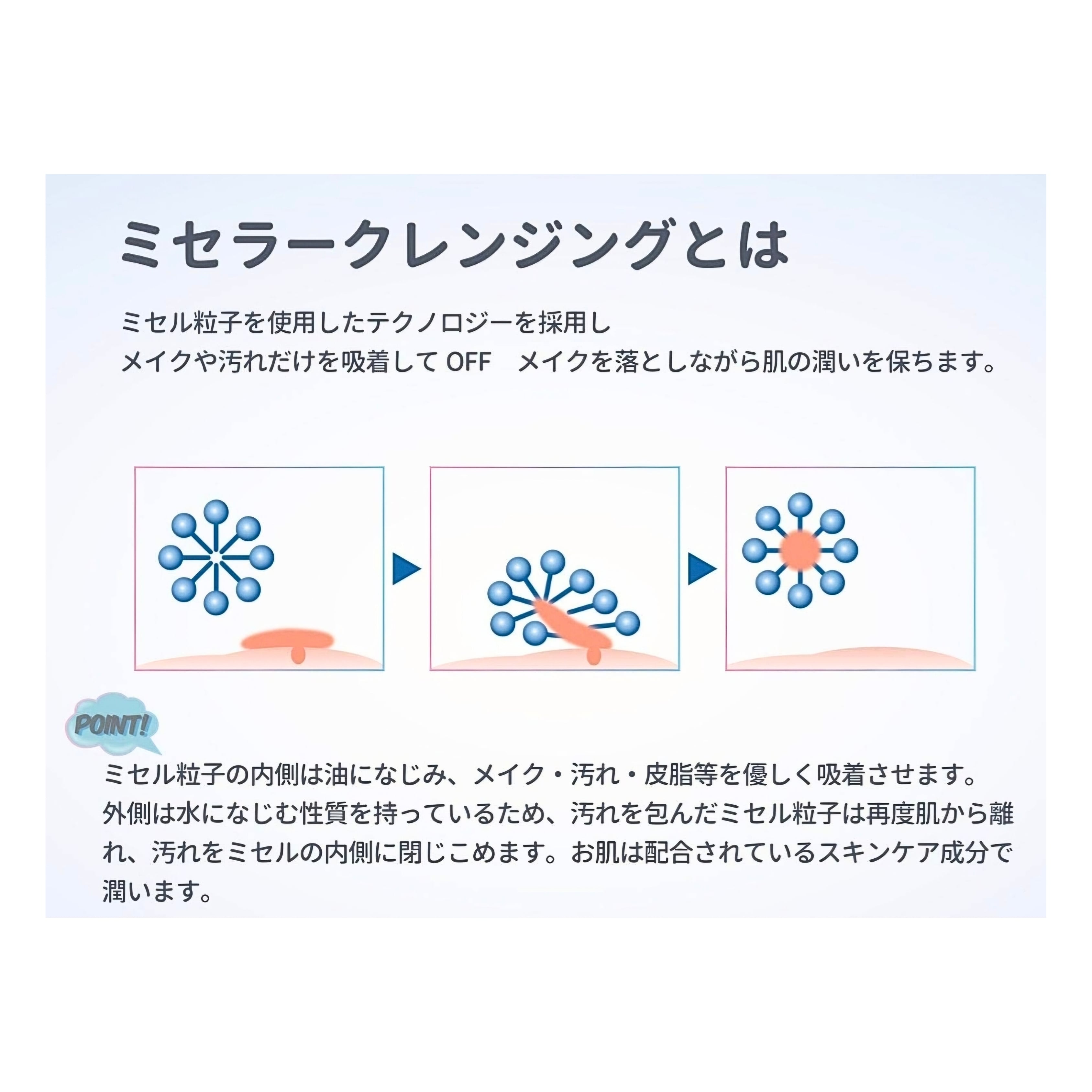 ミセラリスタ ミセラクレンジングウォーター 500ml | Cosmetics Leon