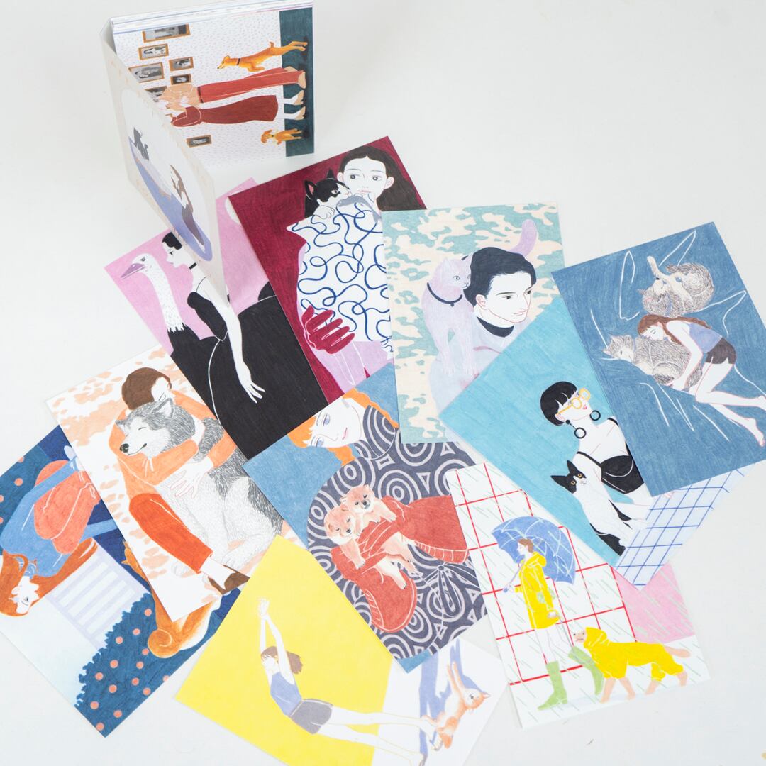 Art for Animals Postcard Book | 谷小夏 | マガザンキョウト