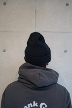 〈TGIF〉LOGO BEANIE KNIT CAP - Black