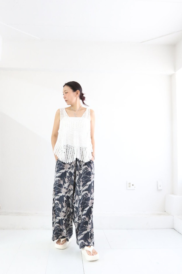 フラワーパンツ / FLOWER PANTS (26S14002E)