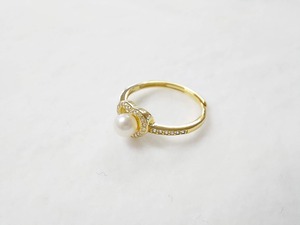 ハートSVリング　（シルバーorゴールド）