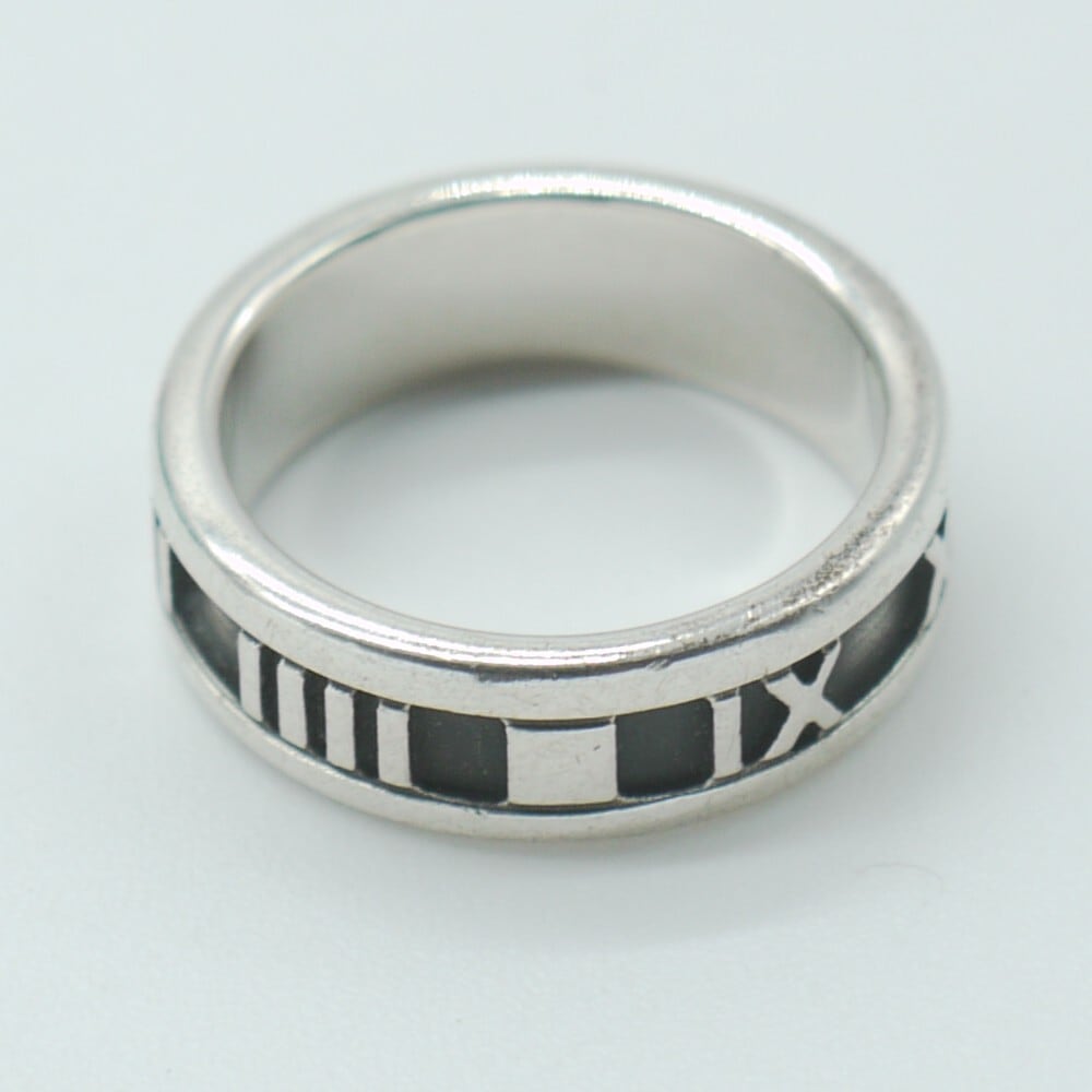 TIFFANY & Co. ティファニー アトラスリング 指輪 シルバー925 Y00337 ...