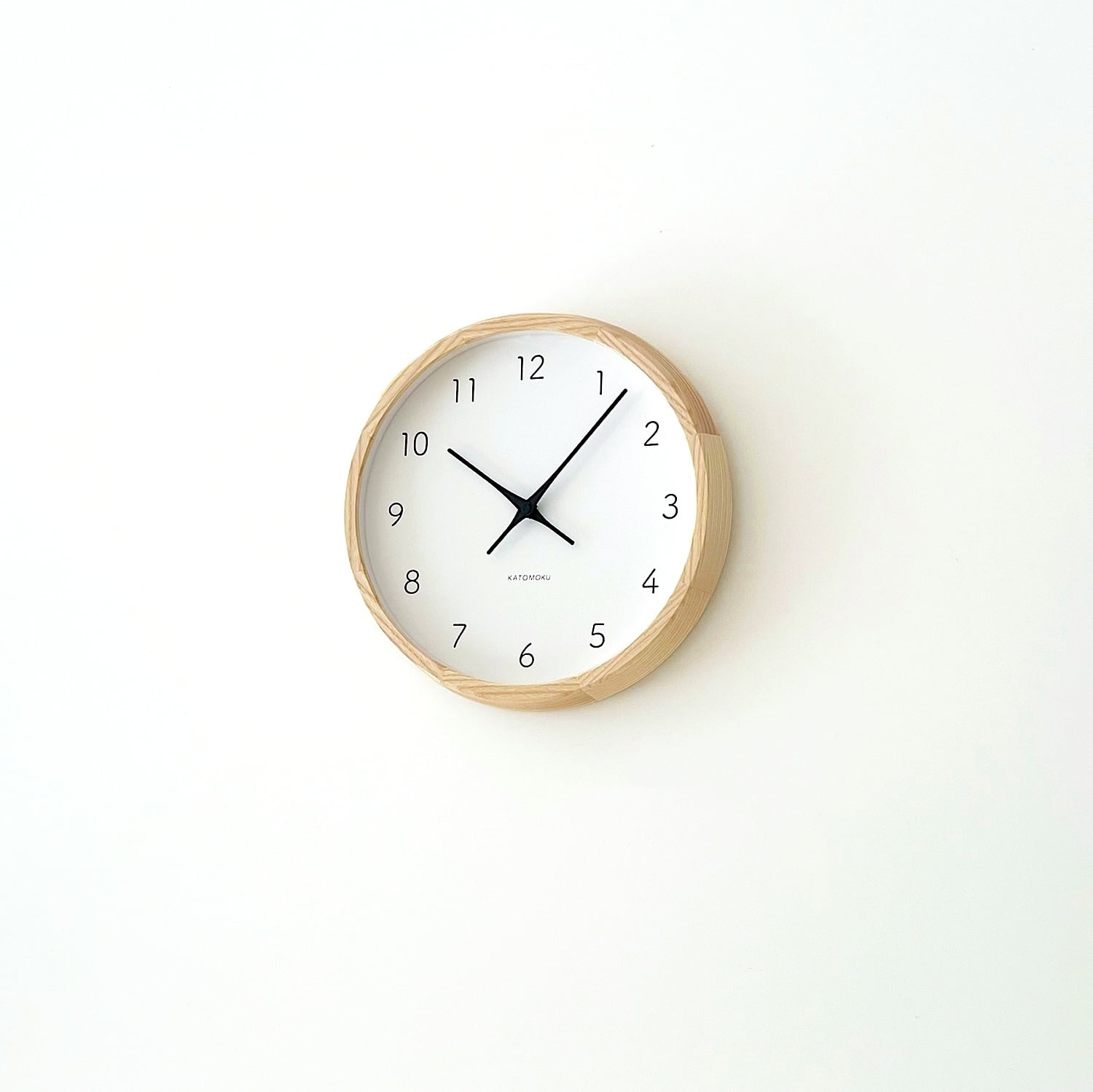 KATOMOKU muku clock 7 ナチュラル km-60NA | 加藤木工株式会社 online KATOMOKU muku clock 7 ナチュラル km-60NA | 加藤木工株式会社 online
