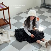 ニニベロ / ninibello / マベルシフォンスカート / 韓国子供服 / キッズ / 26winter〖取寄〗*XS~XXL*