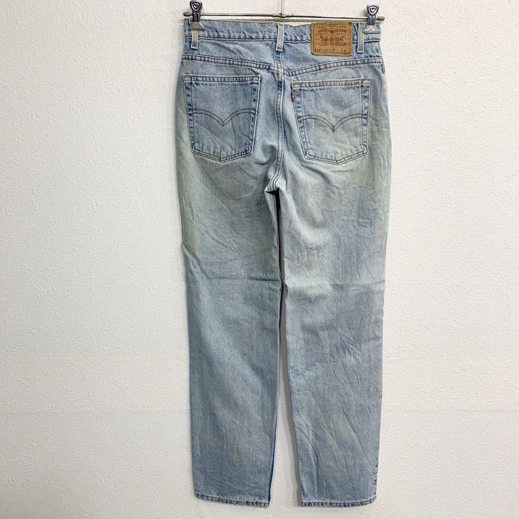 Levi's 512 デニムパンツ W30 リーバイス レディース スリムフィット