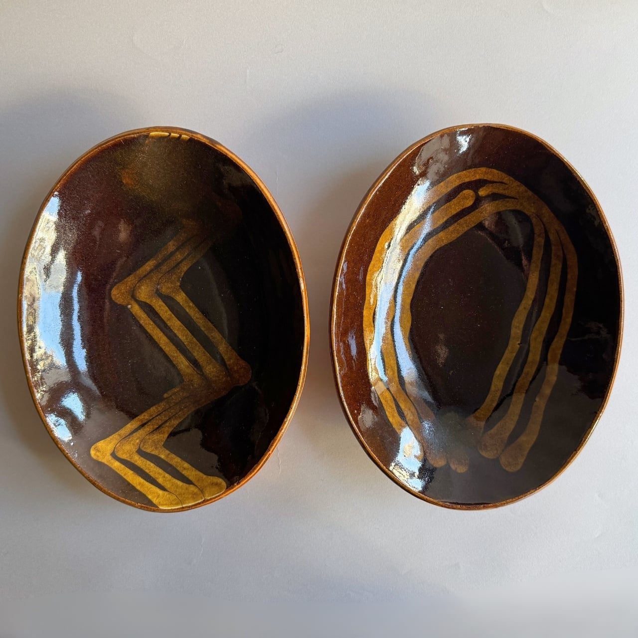 齊藤十郎】スリップウェア 8寸皿 B | kiguu