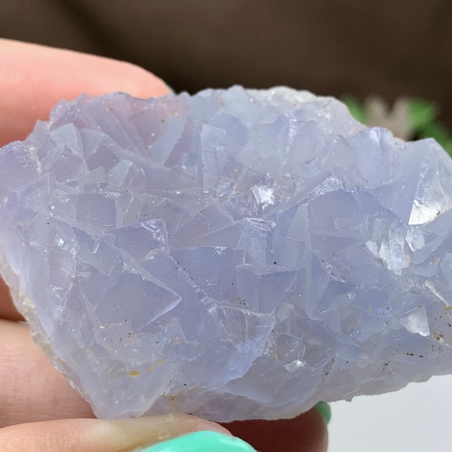 31.幻想的な色合い☆ヤオガンシャン産・ブルーフローライト原石