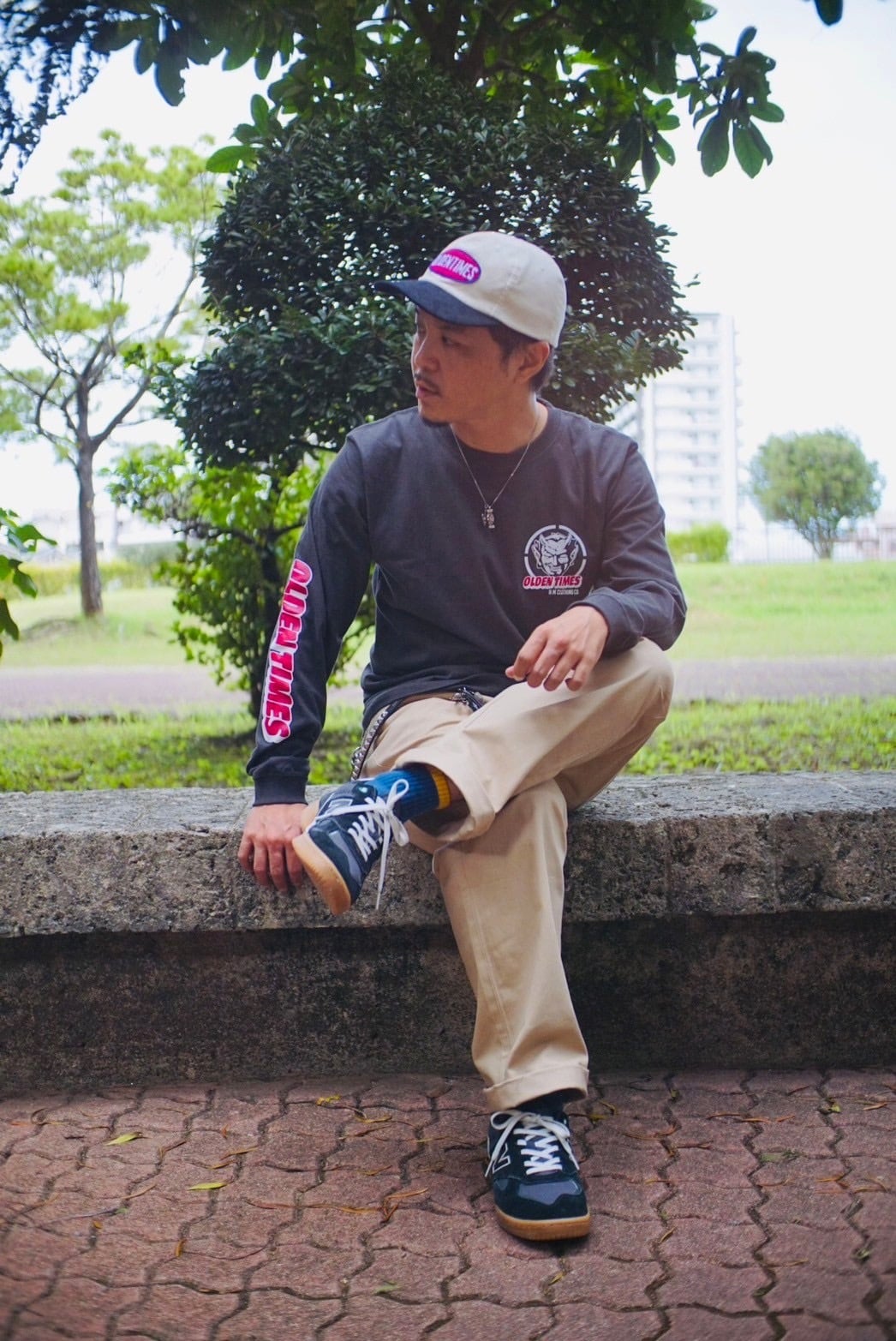 2色展開】OLD SKATE L/S TEE | OLDENTIMES OKINAWA