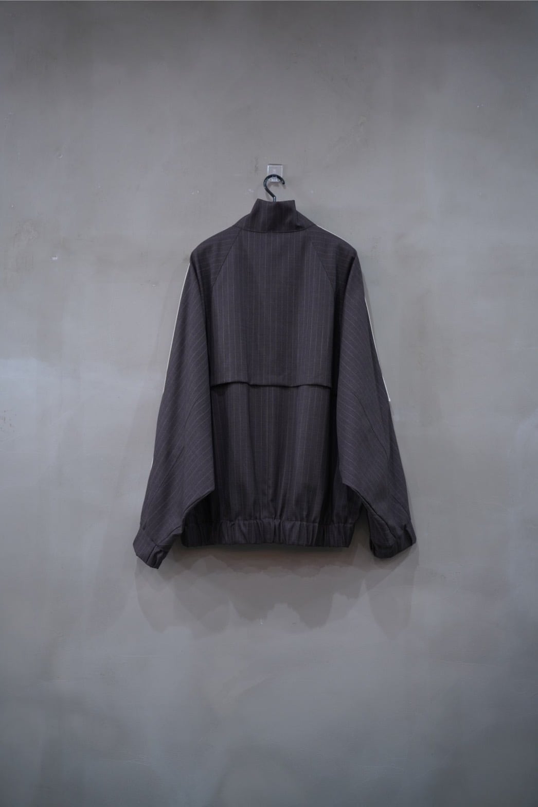 TROPICAL CLOTH SIDE LINE ZIP BLOUSON