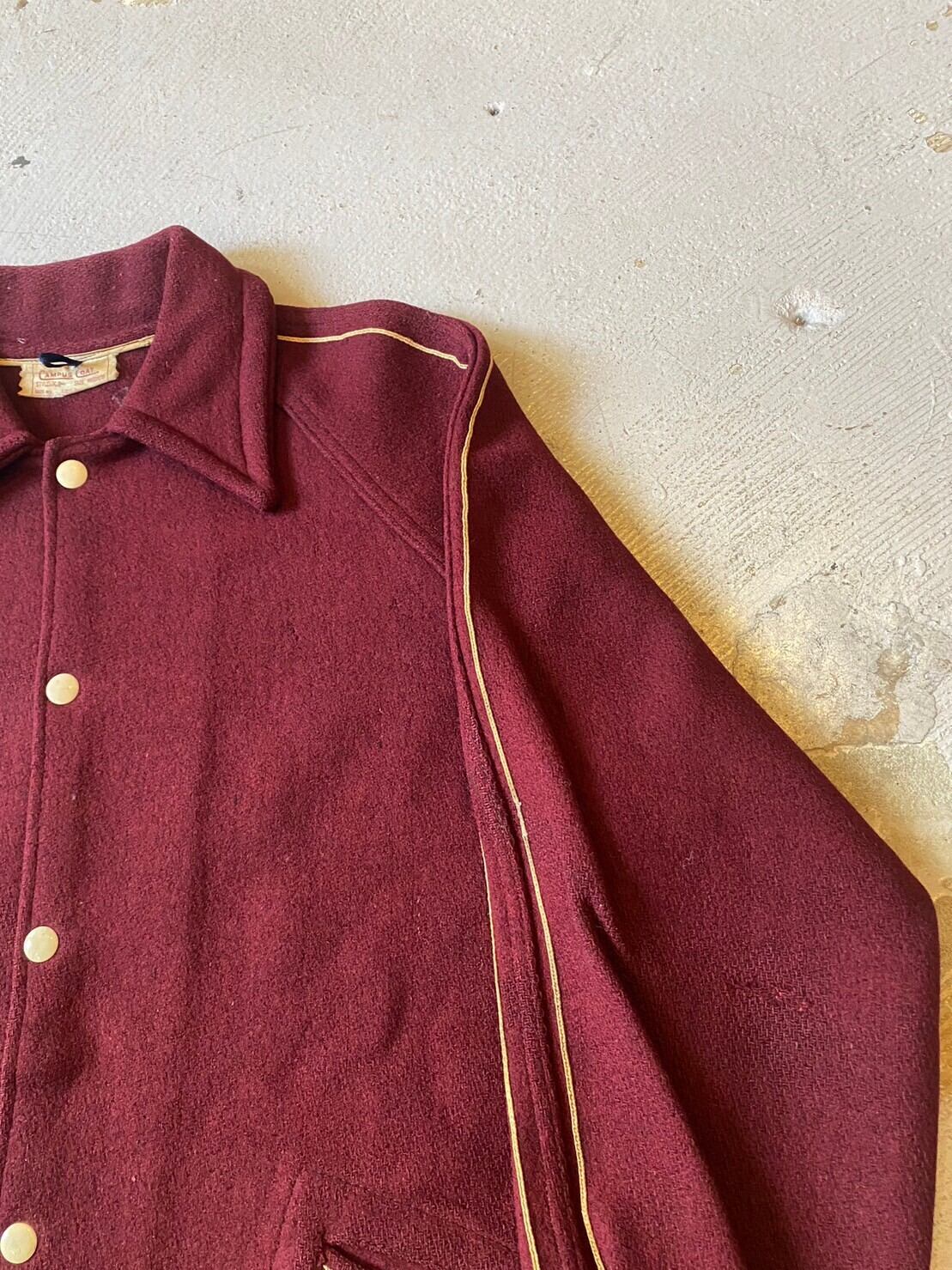 vintage 50's~ CAMPUS wool sports jacket | vintage clothing twoface