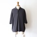 nonnotte " Draping Polo Shirt ( Caviar )"