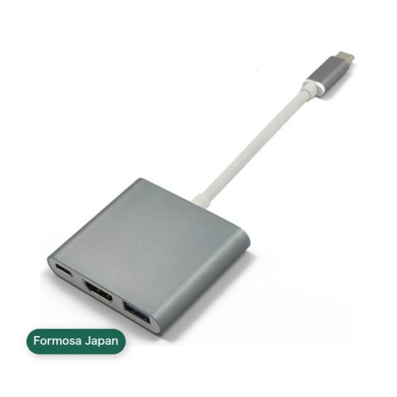 Formosa Japan USB-C Digital AV Multiportアダプター HDMI USB 3.0 スペースグレイ