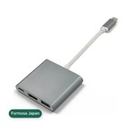 Formosa Japan USB-C Digital AV Multiportアダプター HDMI USB 3.0 スペースグレイ