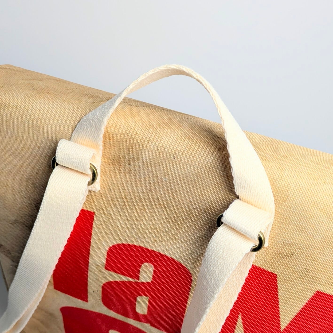 再入荷!【マクドナルド (McDonald) ロゴ】リュックタイプ*紙袋風〚アメリカン雑貨 アメトイ〛