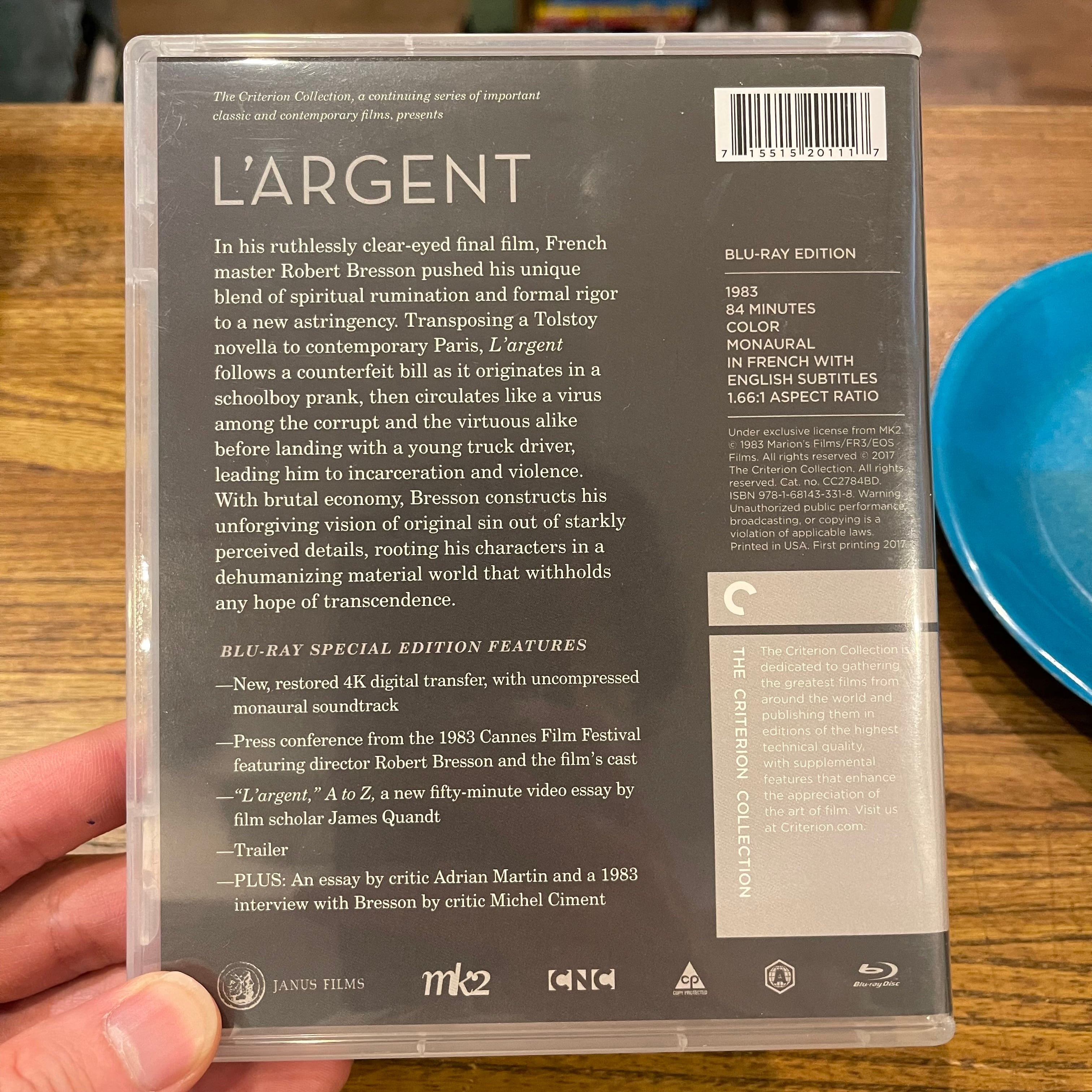 L'argent: Robert Bresson ( ロベール・ブレッソン ) [Blu-ray: The