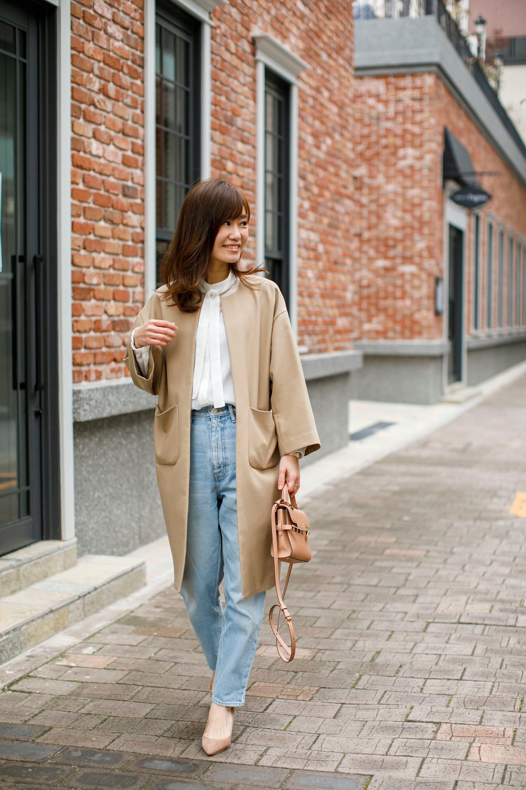 スプリングコート【ベージュ】 | anplegant 