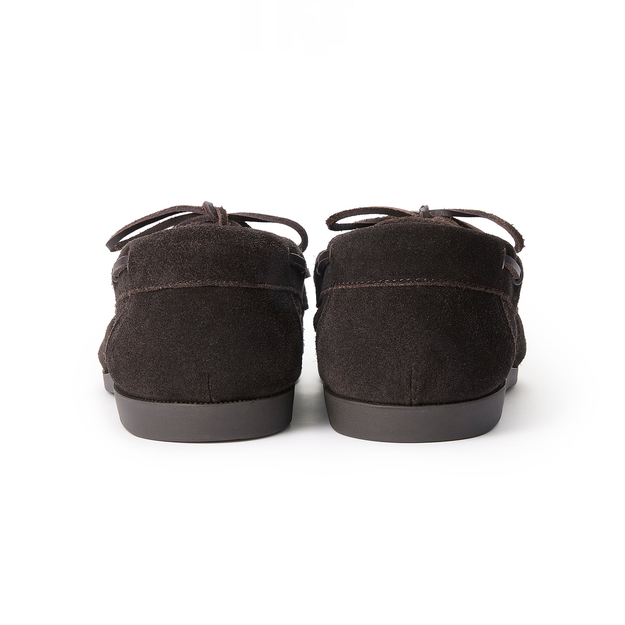 SUICOKE everyone suede deck shoes (D.BROWN) | everyone
