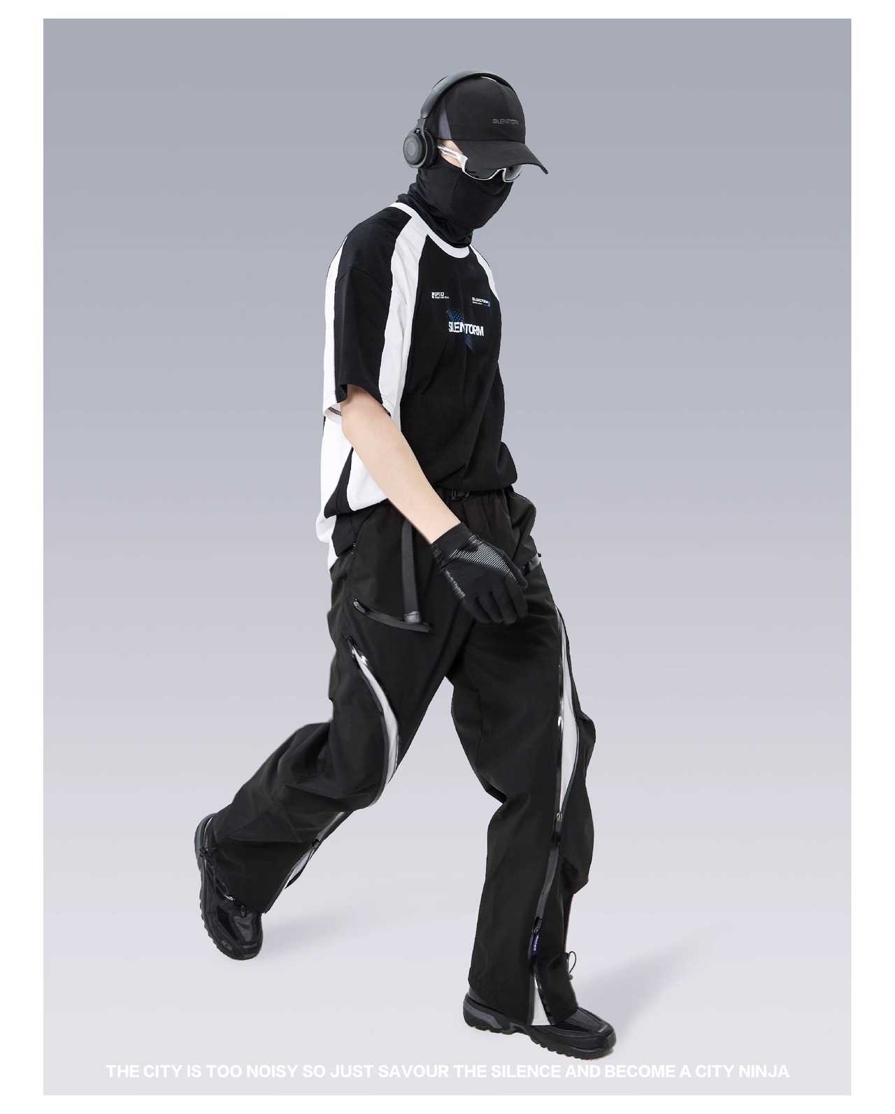 SILENSTORM 防水ロングジップストレートパンツver.2